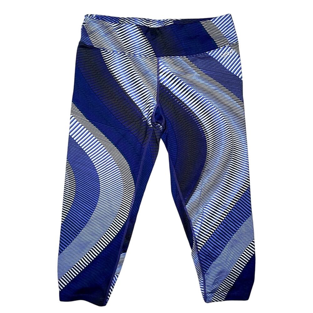Calvin Klein - Women's Yoga Pants - Blue Gray Pattern